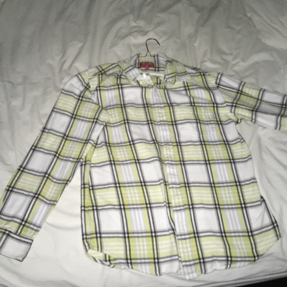 Supreme yellow flannel